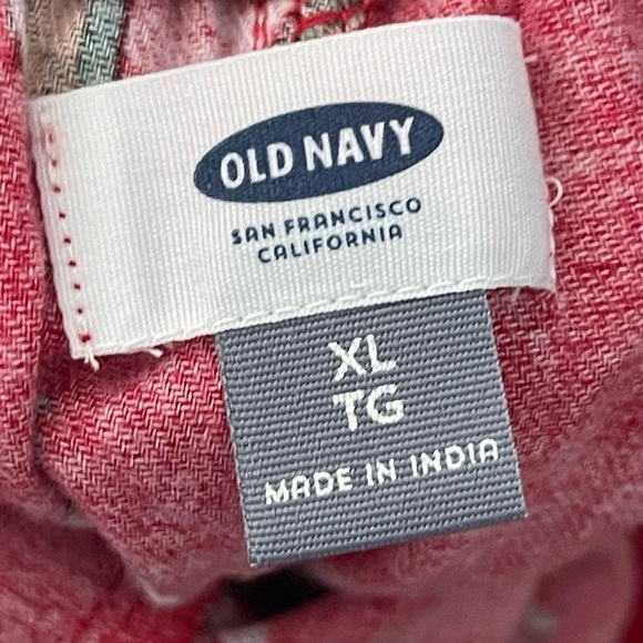 Old Navy nwt red cotton flannel dog holiday pj pants - Picture 3 of 7